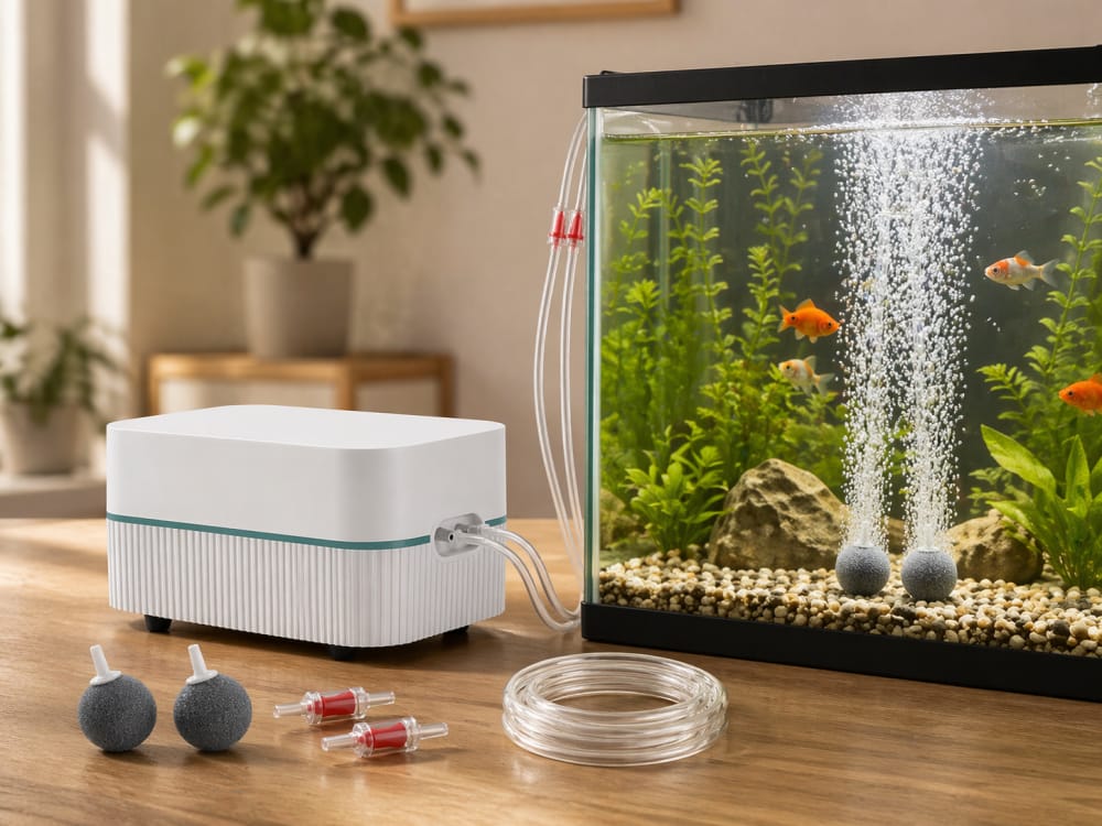 Panduan Pam Udara Mini Senyap Akuarium di Malaysia: aquarium guide image 1