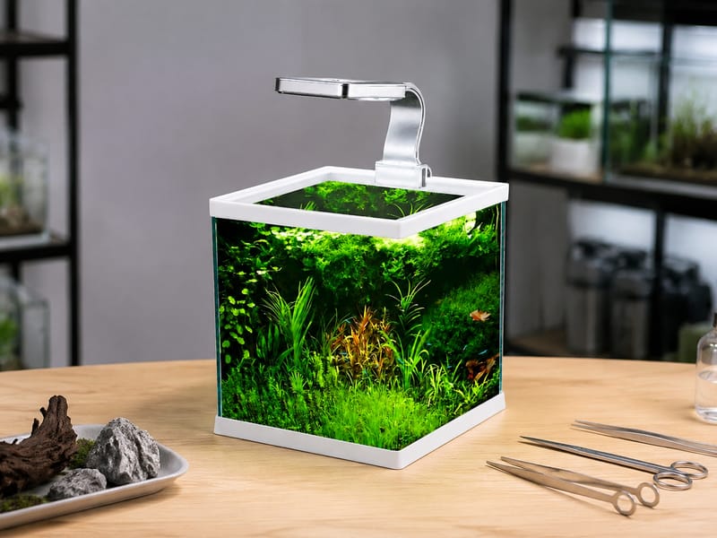 Aquarium Starter Kit with LED Light: Panduan Pembeli — practical setup example