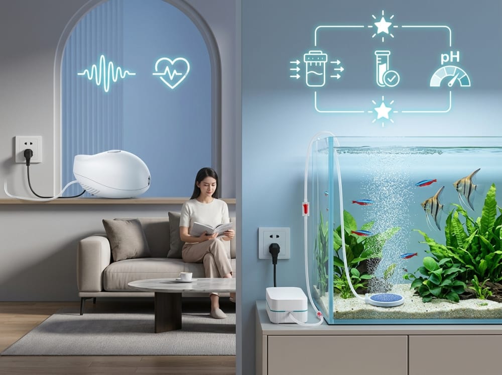 Pam Udara Senyap Akuarium untuk Malaysia yang Stabil: aquarium guide image 1