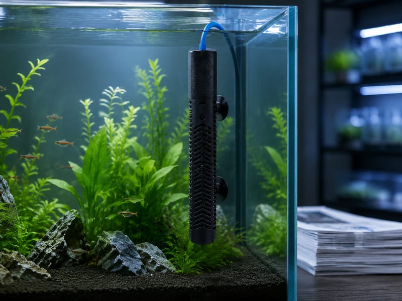 Pemanas Akuarium Kuartz Borong: Panduan Pilihan dan Keselamatan — supporting aquarium detail