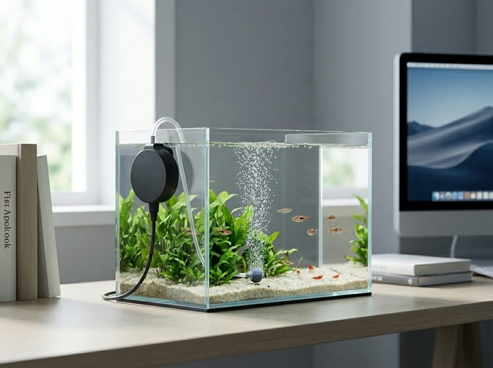 Pam Udara Mini Senyap untuk Akuarium di Malaysia: aquarium guide image 1