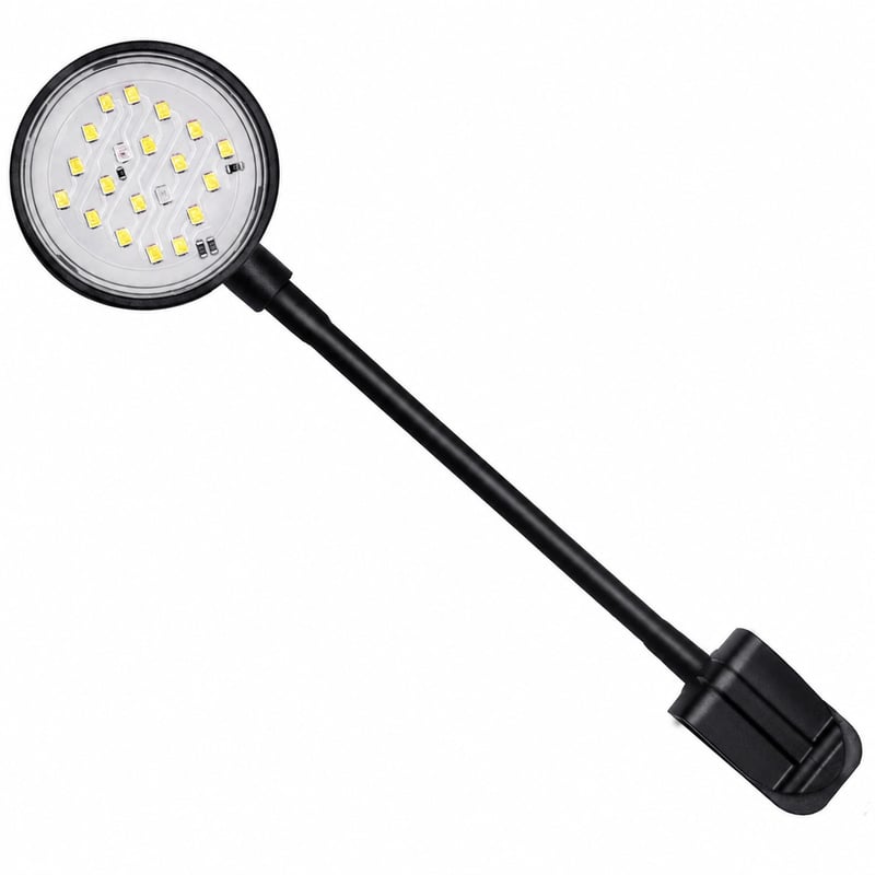 Imej kelebihan Lampu Akuarium Klip-On WK008 6500K model WK008 untuk pengedar peralatan akuarium dan pasukan perolehan