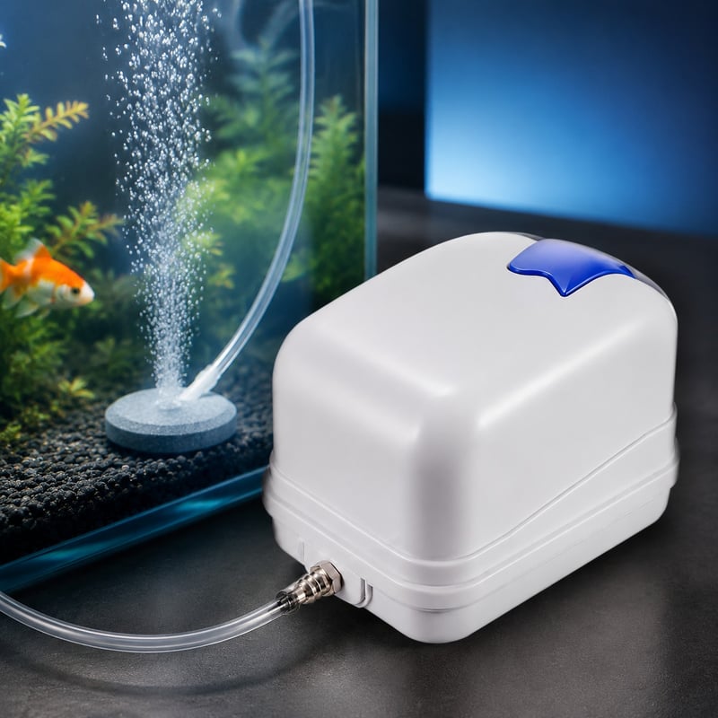Imej perincian 2 WK069 Deep Water Quiet Aquarium Air Pump model WK069 untuk pembeli borong dan OEM peralatan akuarium