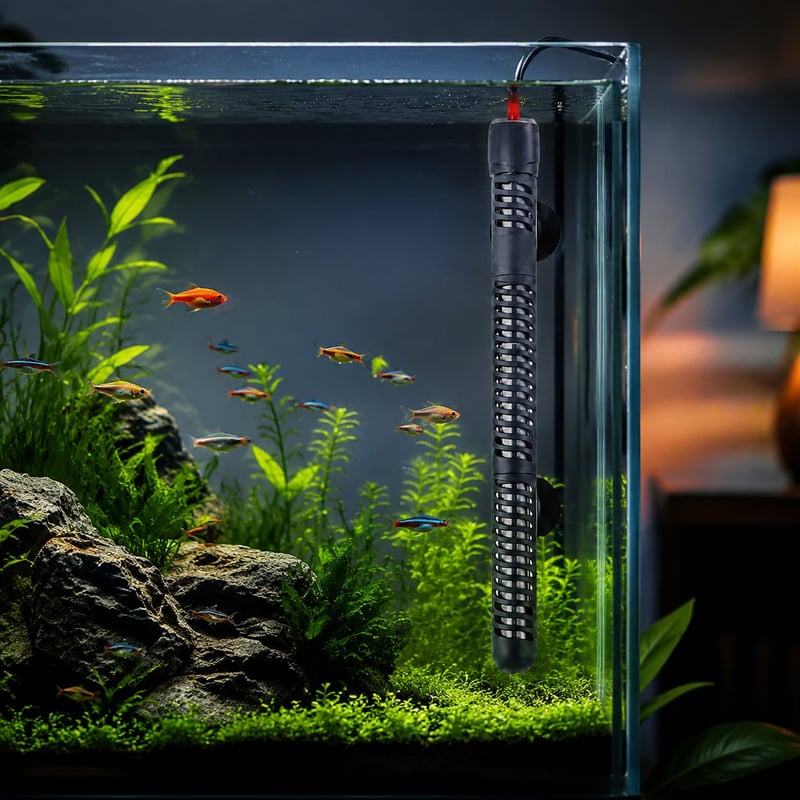 Imej terperinci 3 Pemanas Akuarium Kuarza Digital WK087 model WK087 untuk pembeli borong dan OEM peralatan akuarium