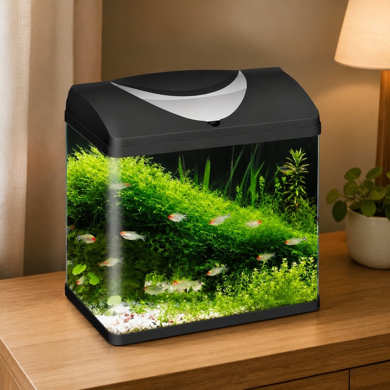 Imej terperinci 3 Tangki Ikan Akuarium Kaca WK095 model WK095 untuk pembeli borong dan OEM tangki akuarium