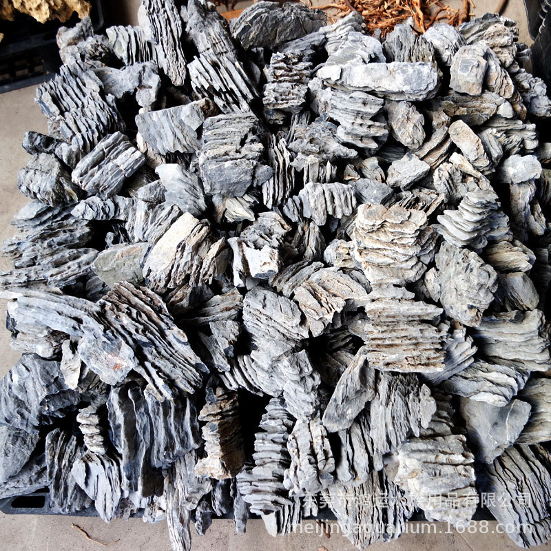Imej terperinci Batu Biru Berlapis WK096 model WK096 12 untuk pembeli borong dan OEM hiasan Aquascaping akuarium