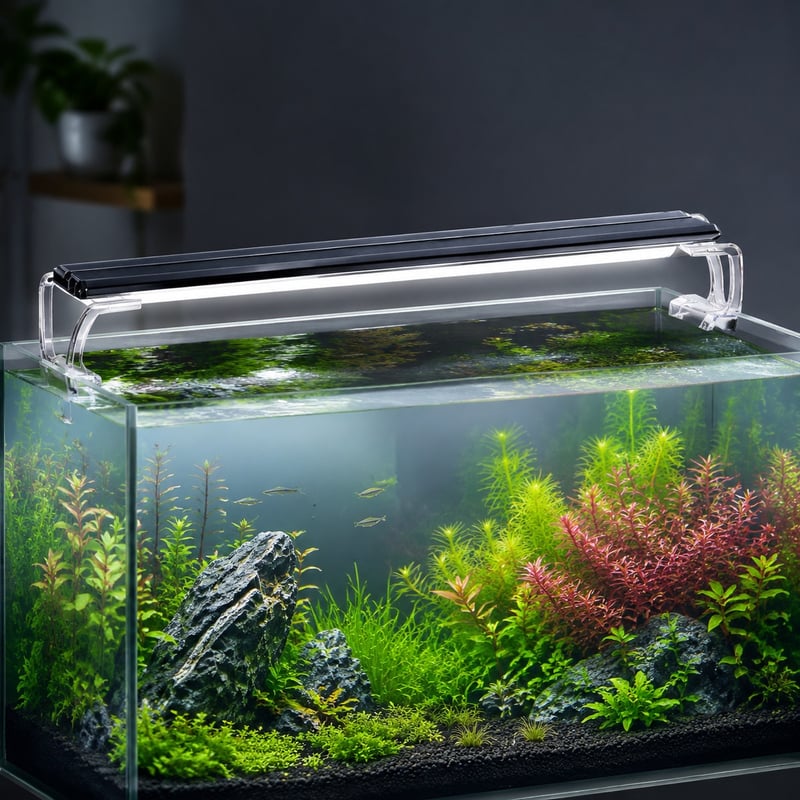 Imej perincian 3 Lampu LED Akuarium WK100 model WK100 untuk pembeli peralatan akuarium borong dan OEM