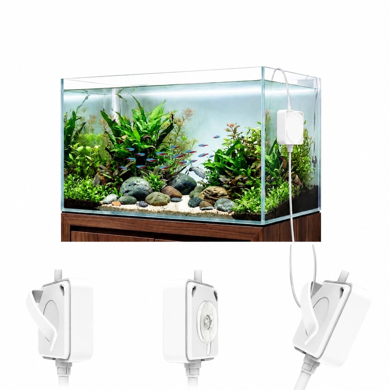 Imej terperinci 5 WK107 Mini Aquarium Air Pump model WK107 untuk pembeli borong dan OEM Aquarium equipment