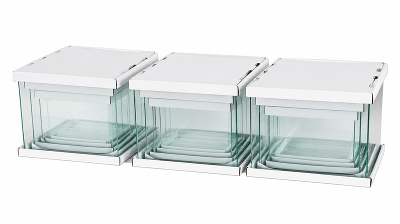 Imej butiran 6 model WK113 WK113 Premium Glass Aquarium Fish Tank untuk pembeli tangki Akuarium borong dan OEM
