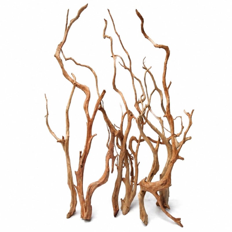 Kayu hanyut akuarium jati ungu WK114, model WK114, imej terperinci 3 untuk pembeli pemborongan hiasan Aquascaping akuarium dan OEM