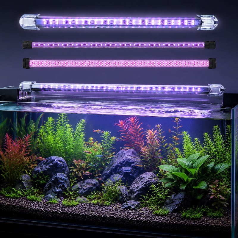 Imej terperinci 3 Lampu Akuarium Arowana Tenggelam WK130 model WK130 untuk pemborong peralatan akuarium dan pembeli OEM