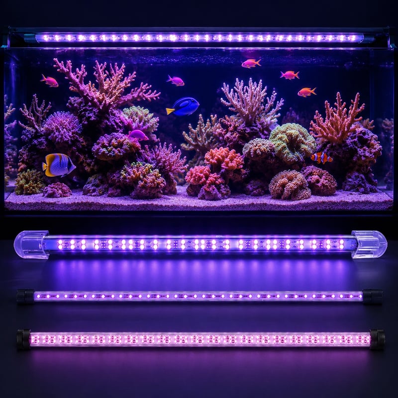 Imej terperinci 4 Lampu Akuarium Arowana Tenggelam WK130 model WK130 untuk pemborong peralatan akuarium dan pembeli OEM