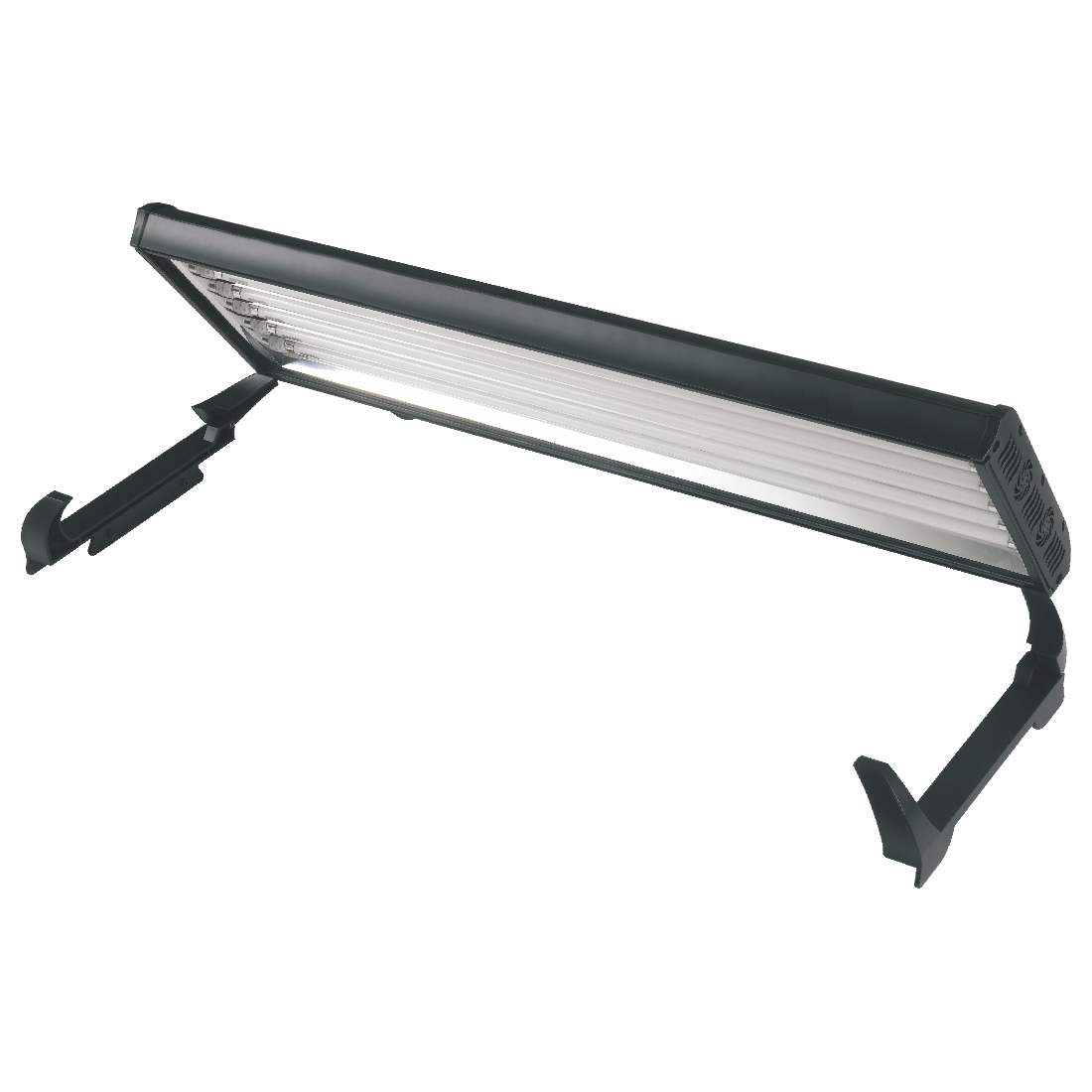Imej terperinci 2 model WK135 6-Lamp T5 HO Aquarium Light Fixture untuk pembeli borong peralatan akuarium dan OEM