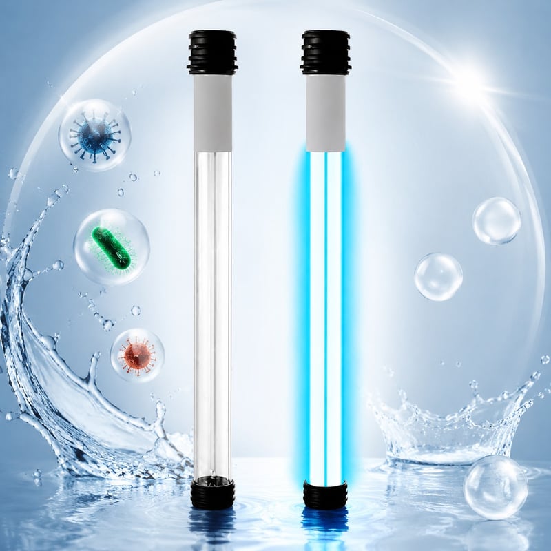 Imej kelebihan Pensteril UV Akuarium Tiub Berkembar WK141 model WK141 untuk pengedar peralatan akuarium dan pasukan sumber bekalan